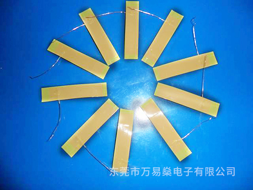 自粘铜箔焊引线